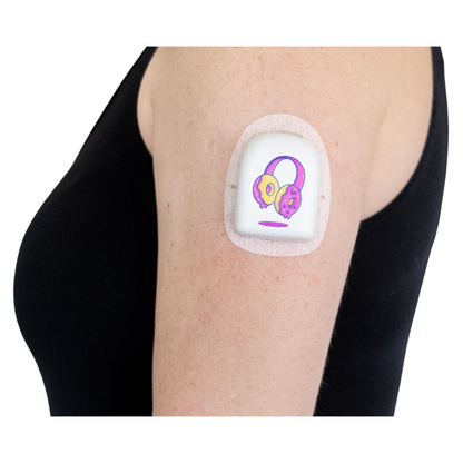 T1-me™ Reusable Omnipod Cover Donut judge me ;) Pack of 3